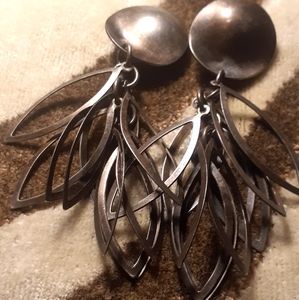 Vintage clip on earrings